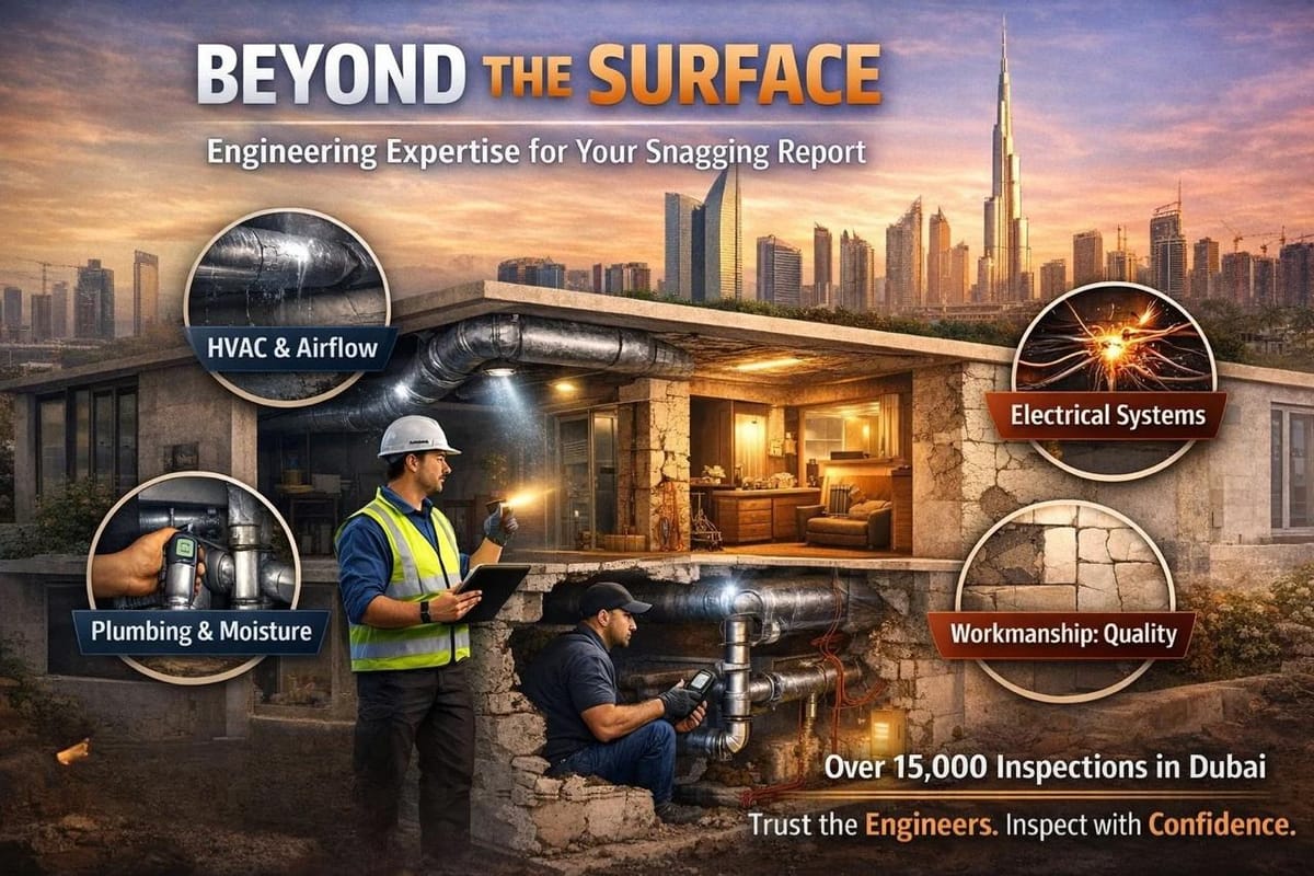Beyond the Surface: Why Engineering Expertise is Essential for Your Snagging Report