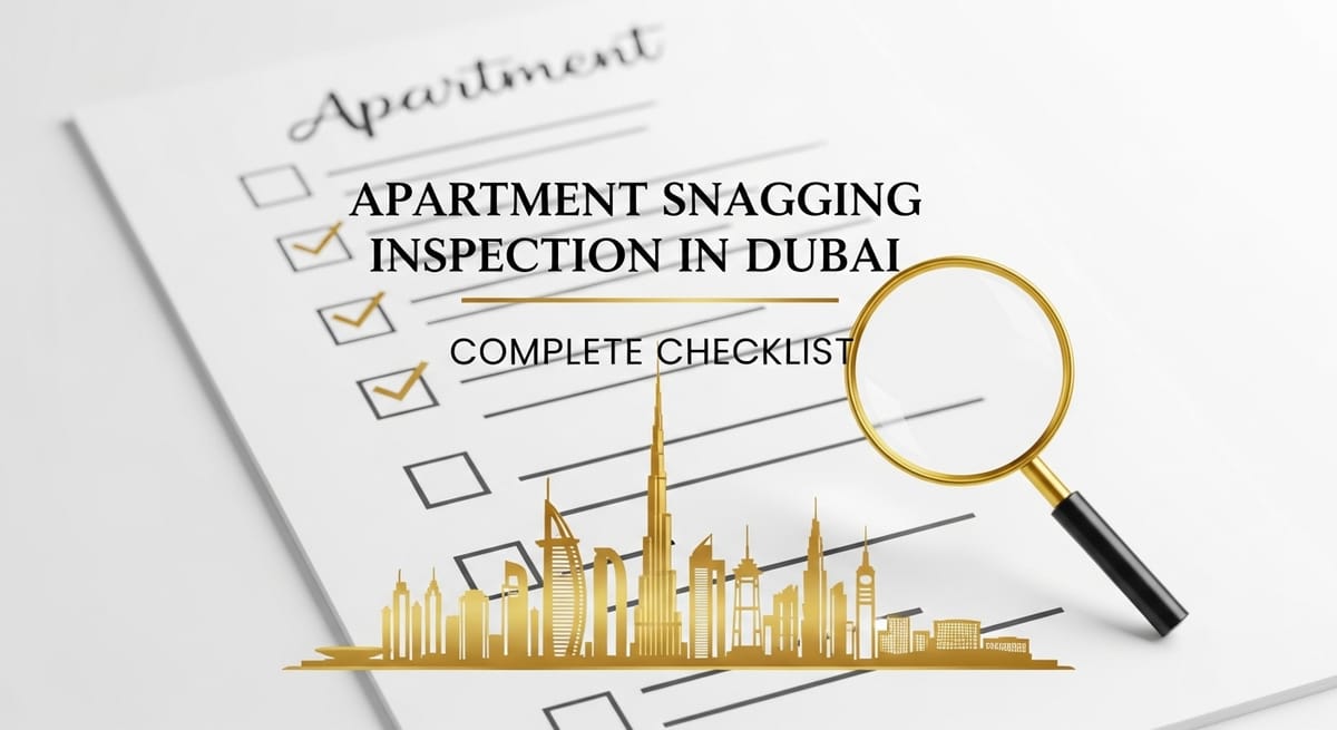 Apartment Snagging Inspection in Dubai - Complete Checklist