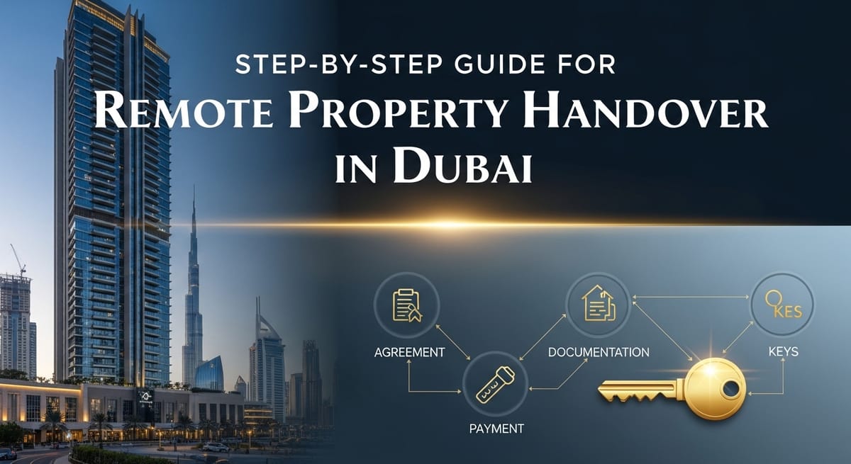 Step-by-Step Guide for Remote Property Handover in Dubai